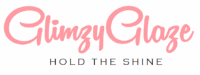 Glimzy Glaze logo – luxury clutch brand for women